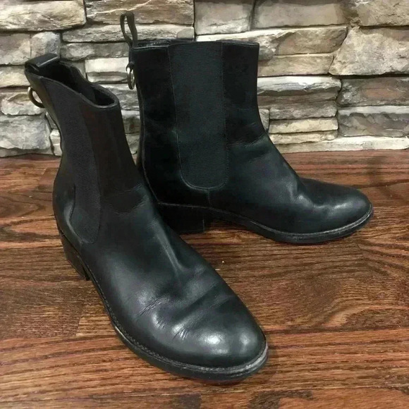 Cole Haan Air Evan Women’s 6.5 B Black Leather Short Boot D35597 Waterproof - Picture 10 of 15